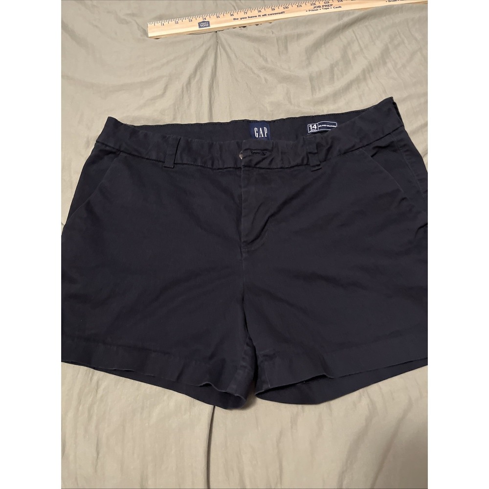 Gap relaxed girlfriend size 14 Black shorts